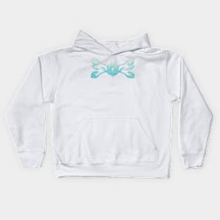 Hair Blind in Sky Kids Hoodie